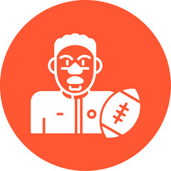 Rugby Player Icon