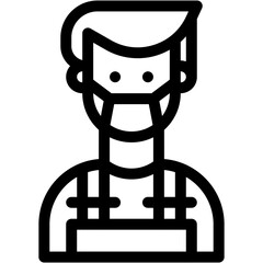 welder, Protective gear, repair, worker, factory Icon