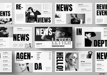 Newsletter Presentation Template