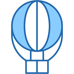 balloon, hot air balloon, flight, travel, trip Icon