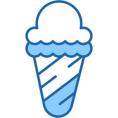 cone, Ice Cream, dessert, summer, food Icon