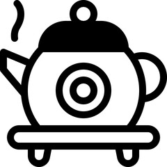 Obraz premium teapot, hot, drink, tea, kitchen Icon