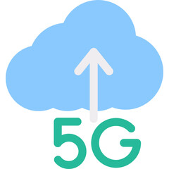 5G Upload Icon