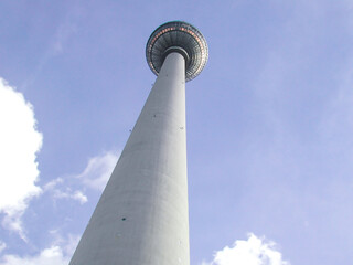 TV Tower Fernsehturm in Berlin, Germany.