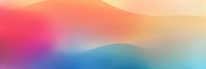 Vivid multicolor gradient abstract background with smooth transitions and dynamic hues. rainbow blurred background
