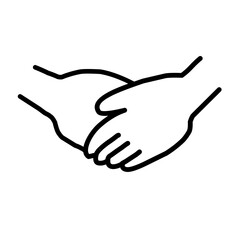 Simple hand drawing of Teamwork