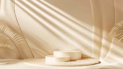Gold podium background award elegant light premium product cosmetic brown 3d sale.