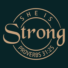 Fototapeta premium She is Strong