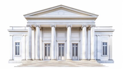 Obraz premium Bank building facade