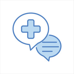 Obraz premium Health Icon editable stock vector icon