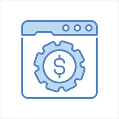 Money Management Icon editable stock vector icon