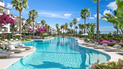 A modern residential complex in Spain offering one, two, and three-bedroom apartments with terraces, designed to be beautiful, comfortable, accessible, and technologically advanced.