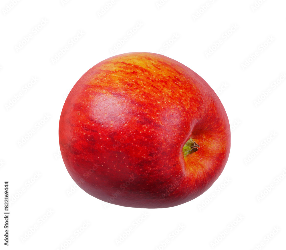 Wall mural red apple isolated on white background. - Wall murals