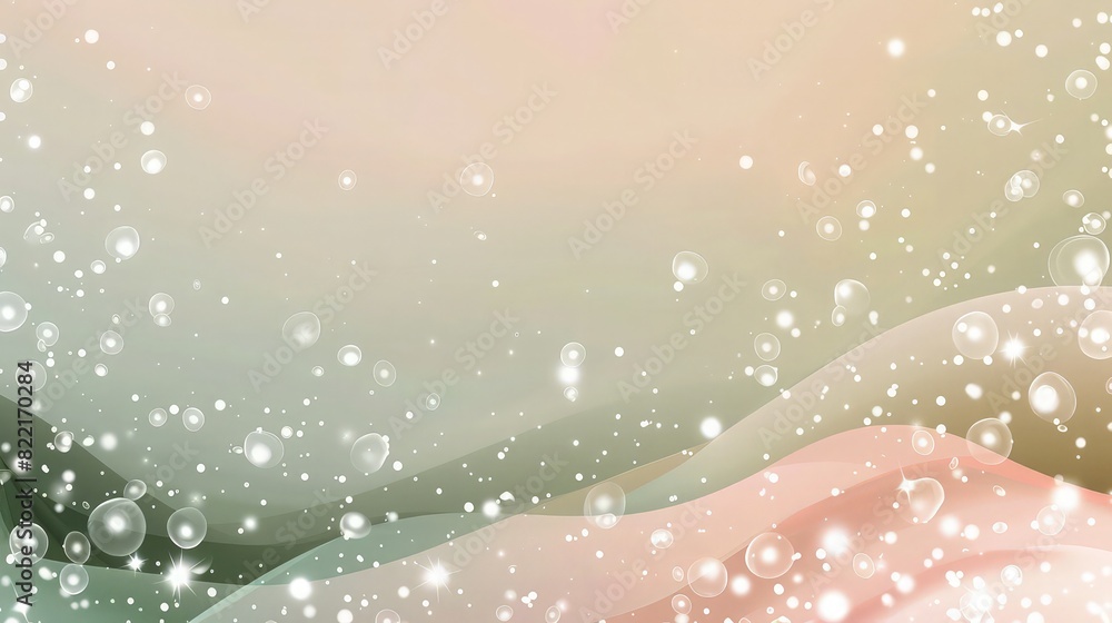 Poster a dynamic background featuring shiny bubbles in bold white and sliver , mimicking the vibrant colors