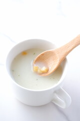 じゃがいもと野菜のポタージュ
