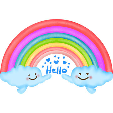 Cute and Lovely Rianbow