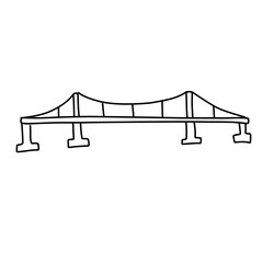 hand drawn bridge