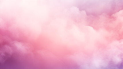 Fototapeta premium Dreamy Pink and Purple Sky