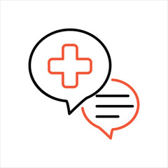 Health  Icon editable stock vector icon