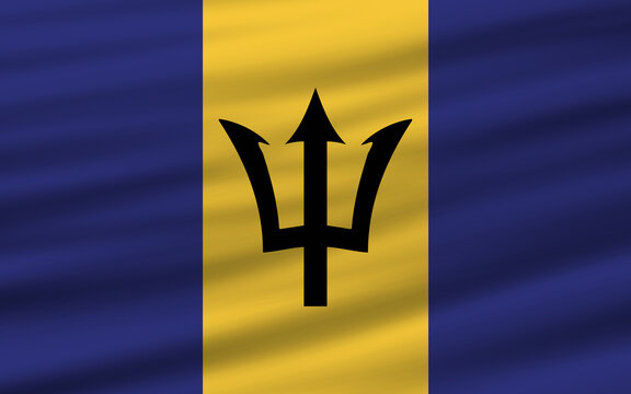 a backdrop of wavy flags from around the world