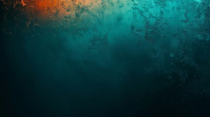 Color gradient background with teal orange black color, grainy texture effect, poster banner landing page backdrop