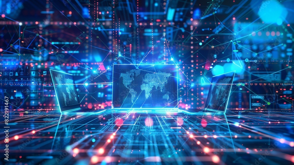 Poster provides remote access and control of computers or laptops via the web. systems administrators provi