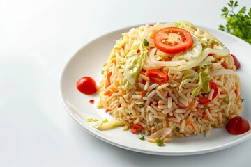 Stunning Visual Masterpiece: Vibrant Arroz Cartagena