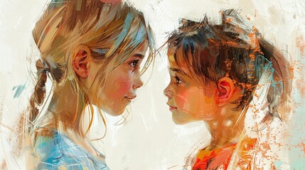 See yourself making a new friend during recess, bonding over shared interests and hobbies