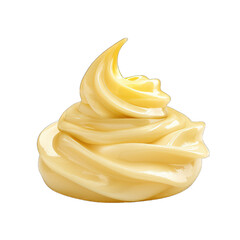 Mayonnaise isolated on white background