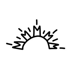 sunshine line doodle