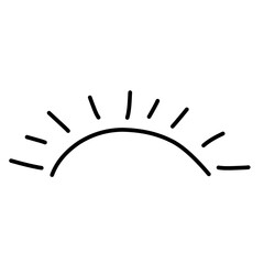 sunshine line doodle