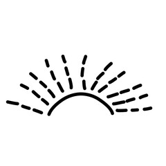 sunshine line doodle