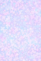 紫陽花　花びら　抽象的　模様　素材　パステルカラー　梅雨　初夏　おしゃれ　さわやか　メッセージカード　ポスター　縦長