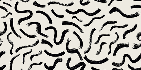 Trendy abstract lines pattern. Modern vector template for design.
