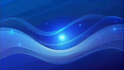 Blue Waves: Smooth, flowing blue wave patterns creating a calming and serene abstract background.
