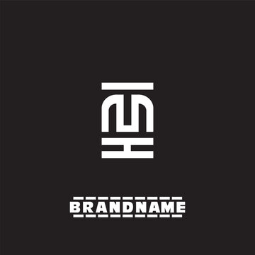 IMH letter logo vector  design white color on black color background IMH letter logo icon design
