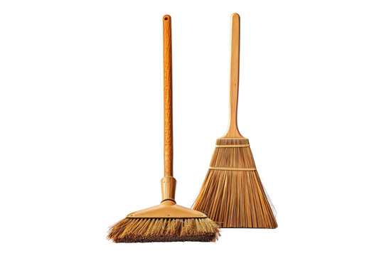 recommend clip art: Broom and dustpan isolated on transparent background