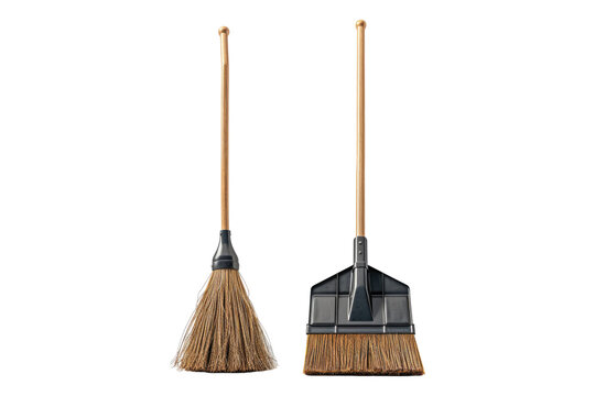 recommend clip art: Broom and dustpan isolated on transparent background