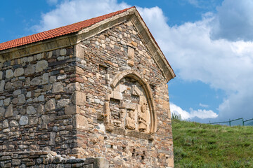 The ancient Christian temple of Thaba-Yerdy is the oldest temple in Ingushetia. Republic of Ingushetia, Russia