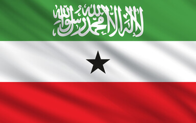 a backdrop of wavy flags from around the world