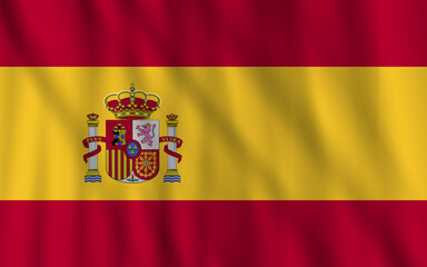 a backdrop of wavy flags from around the world