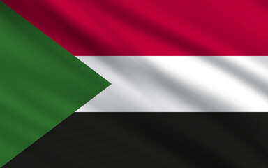 a backdrop of wavy flags from around the world