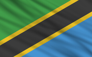 a backdrop of wavy flags from around the world