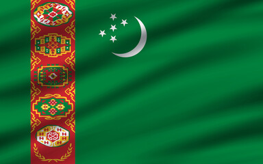 a backdrop of wavy flags from around the world