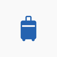 luggage baggage suitcase vacation icon