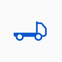 truck without trailer load icon
