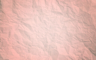 Recycled crumpled brown paper texture or paper background for design with copy space for text or image