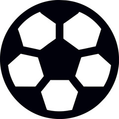 Fototapeta premium soccer ball, icon