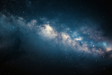 Beautiful milkyway on a night sky. Star in the sky, milkyway at night galaxy.