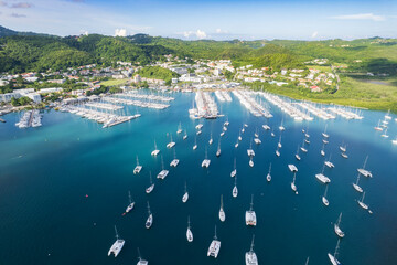 Martinique: la marina du Marin